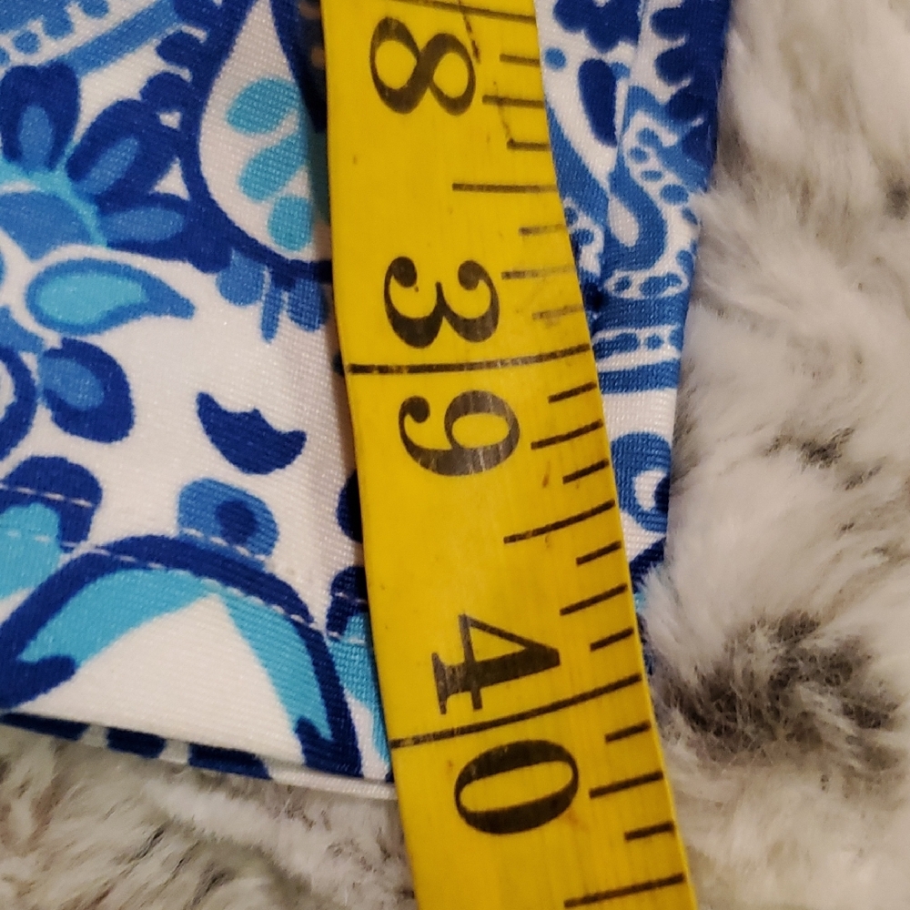 Vince Camuto Blue and White Maxi Wide Leg Jumpsuit - Picture 9 of 9
